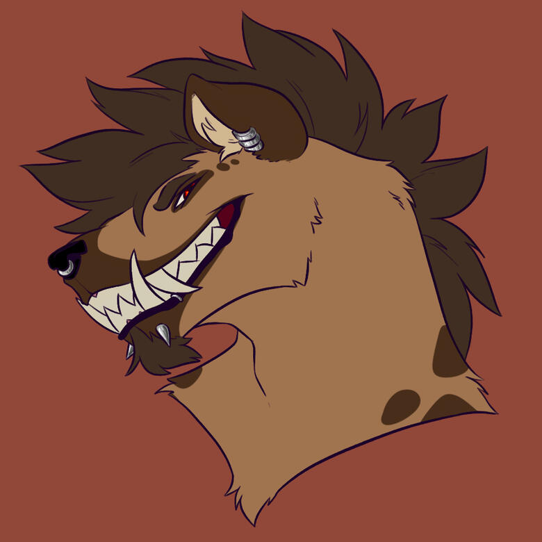 This is my main Sona Niko, he is a spotted Hyena